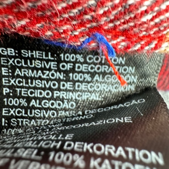 The North Face Flannel Shirt Plaid Button Up‎ Long Sleeve Mens Large Casual - Picture 8 of 9